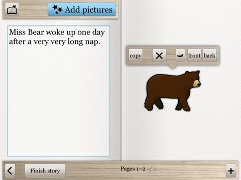 Create your own books with the Picturebook app Create your own books with the Picturebook app