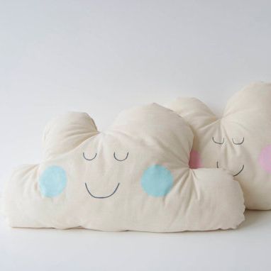 best baby gifts: cloud pillows baby shower gift on cool mom picks: handmade cloud pillows