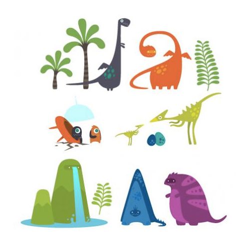 best baby gifts: dinosaur wall decals baby shower gift on cool mom picks: dinosaur wall decals