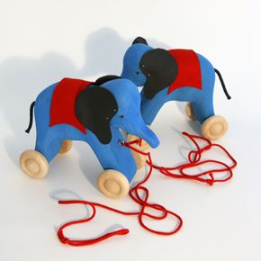 Baby Shower Gift on Cool Mom Picks: elephant pull toy