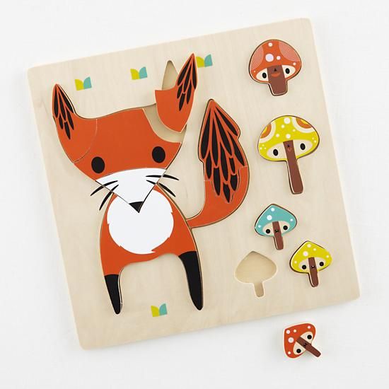 Baby Shower Gift on Cool Mom Picks: fox shape sorter puzzle