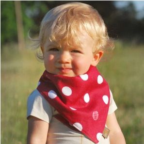 Baby Shower Gift on Cool Mom Picks: kerchief bib