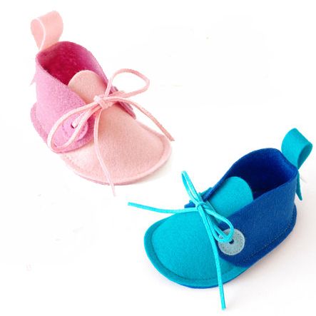 Baby Shower Gift on Cool Mom Picks: twin baby booties