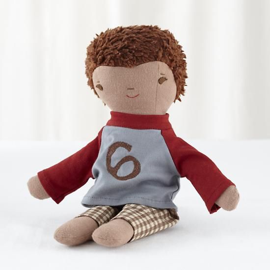 best baby gifts: wee wonderfuls boy doll baby shower gift on cool mom picks: boy doll