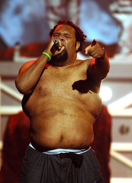 Fatman Scoop waddled into