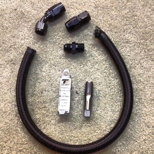 ABA tapping block for oil return VW Vortex Volkswagen Forum