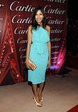 Actress Freida Pinto in a Cute Teal Dress...