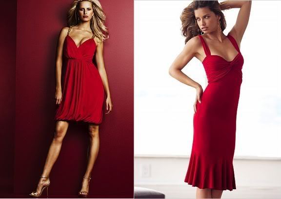 Short Red Party Dresses