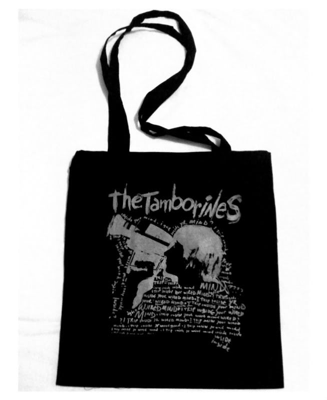 the tamborines tote bag
