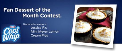 Cool Whip Fan Dessert Contest Winner