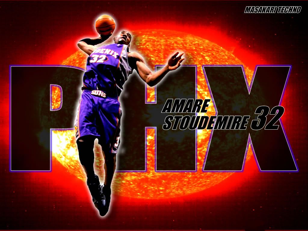 Phoenix Suns' Amare Stoudemire wallpaper