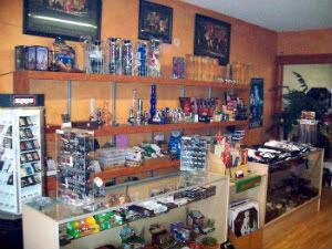 Inside Smoke Shop