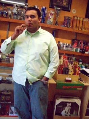 Mr. Rangel Cigar Aficionado