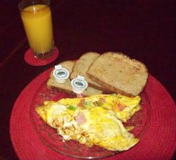 Ham &amp; Cheese Omelettes