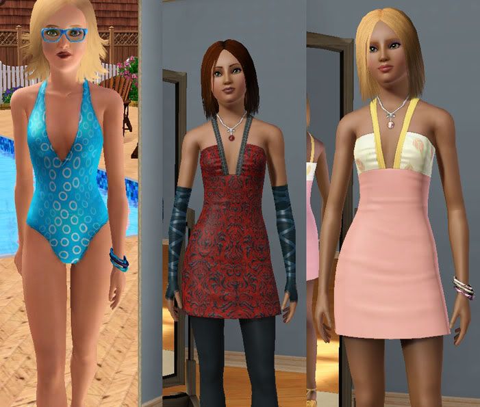 cute house party outfits. The house is empty,