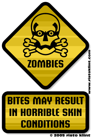 zombie sign Pictures, Images and Photos