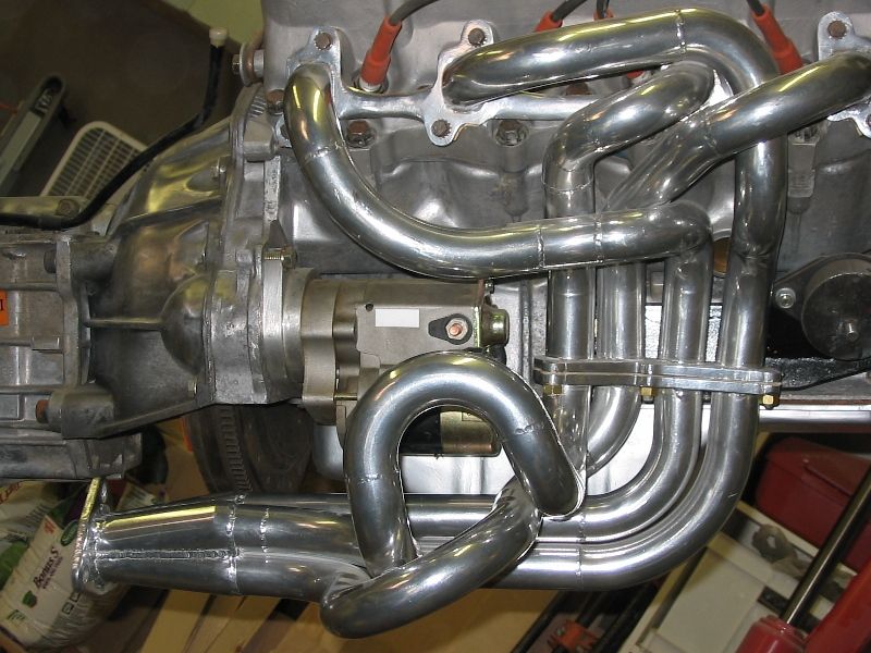 Buick 215 custom headers | Classic Rover Forum