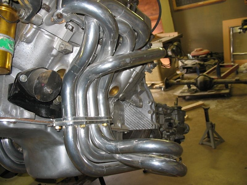 Buick 215 custom headers | Classic Rover Forum