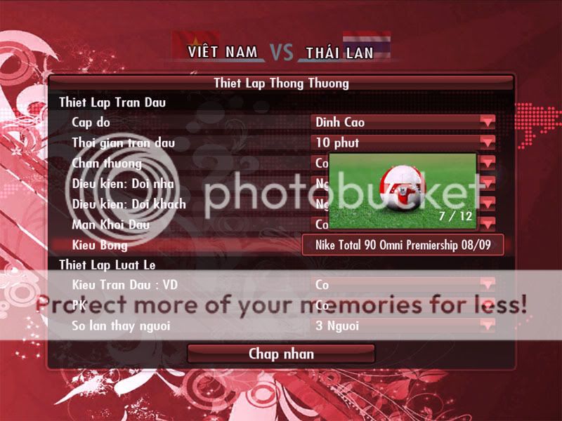 Pro Evolution Soccer 2008 Việt Hóa bởi Đồng Như Kiều | Diễn đàn Game VN | Hình 4