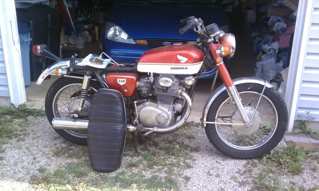 1970 CB350K2 - restoMOD project | Honda Twins