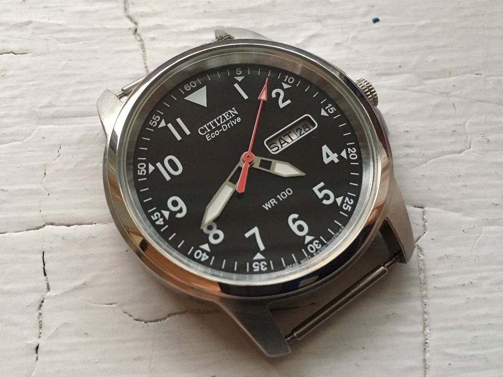 eco drive field watch