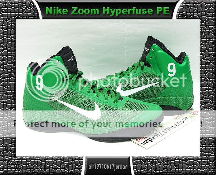 Nike Zoom Hyperfuse High Top XDR 9 Rajon Rondo PE Green White Black US 