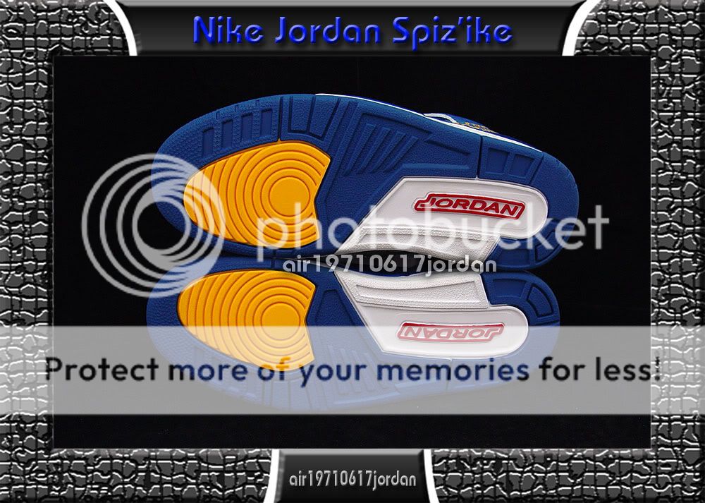 Nike Air Jordan SPIZIKE SPIZIKE DTRT DO THE RIGHT THING WHITE BLUE 