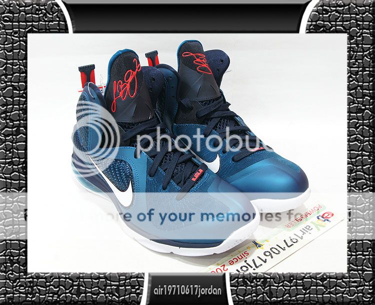   LeBron 9 Swingman Obsidian Big Bang Dunkman US 8.5~12 miami nights