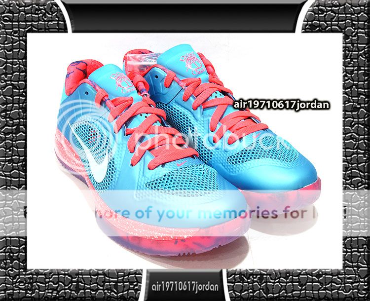 Lunar HyperGamer Low Turquoise Blue Candy Pink 511368 404 US 9~12 Rose