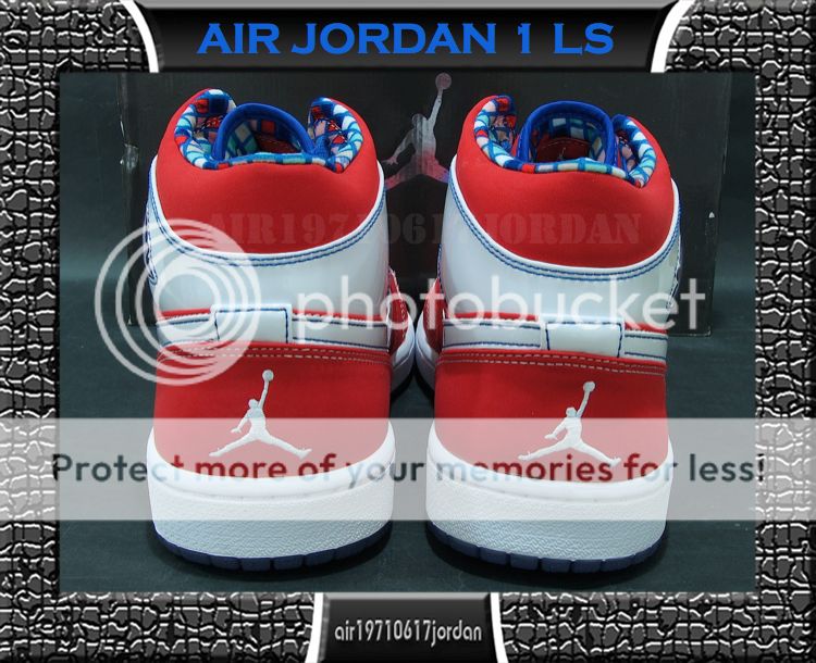 Nike Air Jordan 1 Retro LS Sport Red White Varsity Red US 12 rare I 