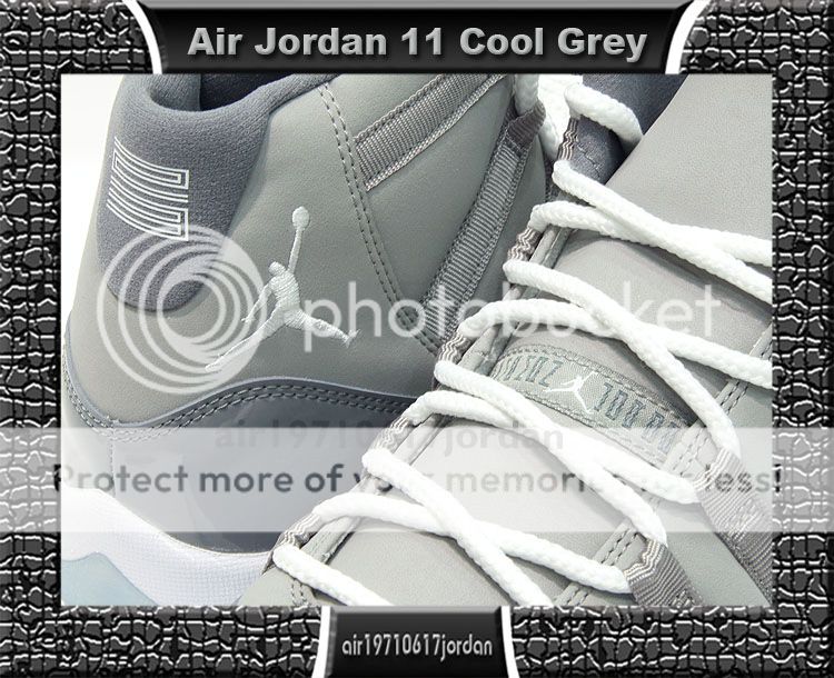 2010 Nike Air Jordan 11 XI Cool Grey US 8~10 space jam  