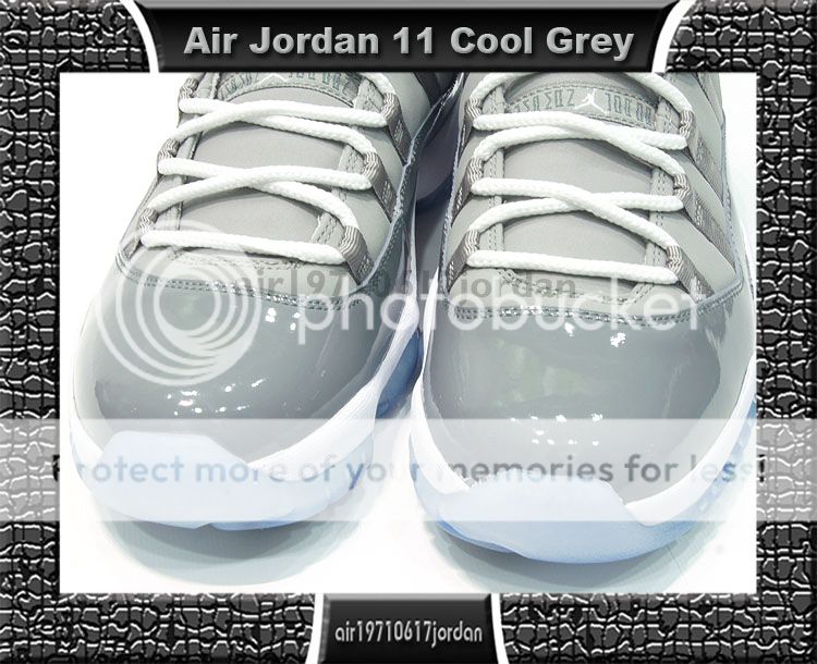2010 Nike Air Jordan 11 XI Cool Grey US 8~10 space jam  