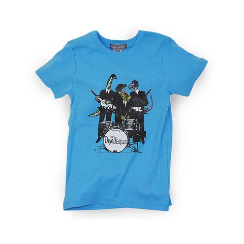 Dino Beatles boys' t-shirt from finn's finds