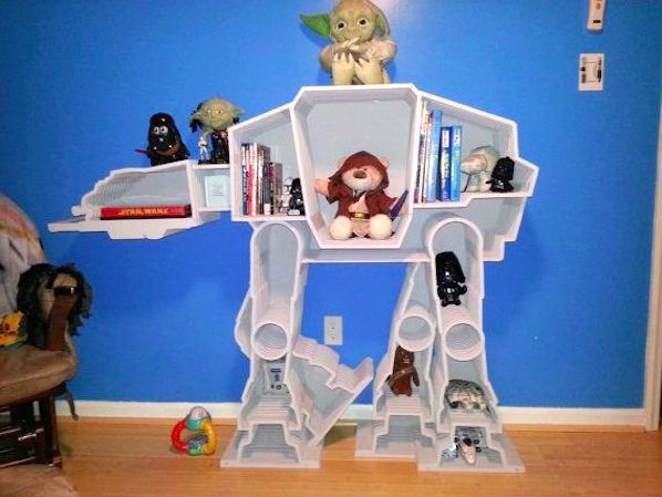 Star Wars AT-AT book shelf | Cool Mom Picks