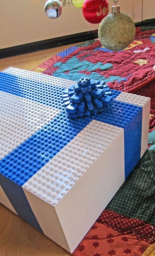 gift wrap ideas | cool mom picks | lego box