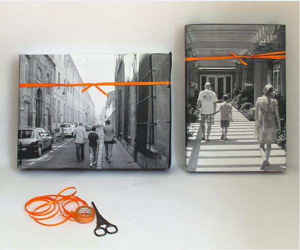 gift wrap ideas \ cool mom picks \ modern photos