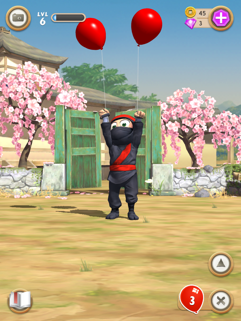 Clumsy Ninja app screenshot | Cool Mom Tech