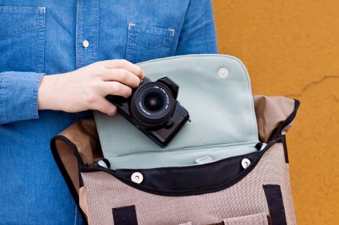 Any Bag insert turns your regular handbag into a protective camera bag