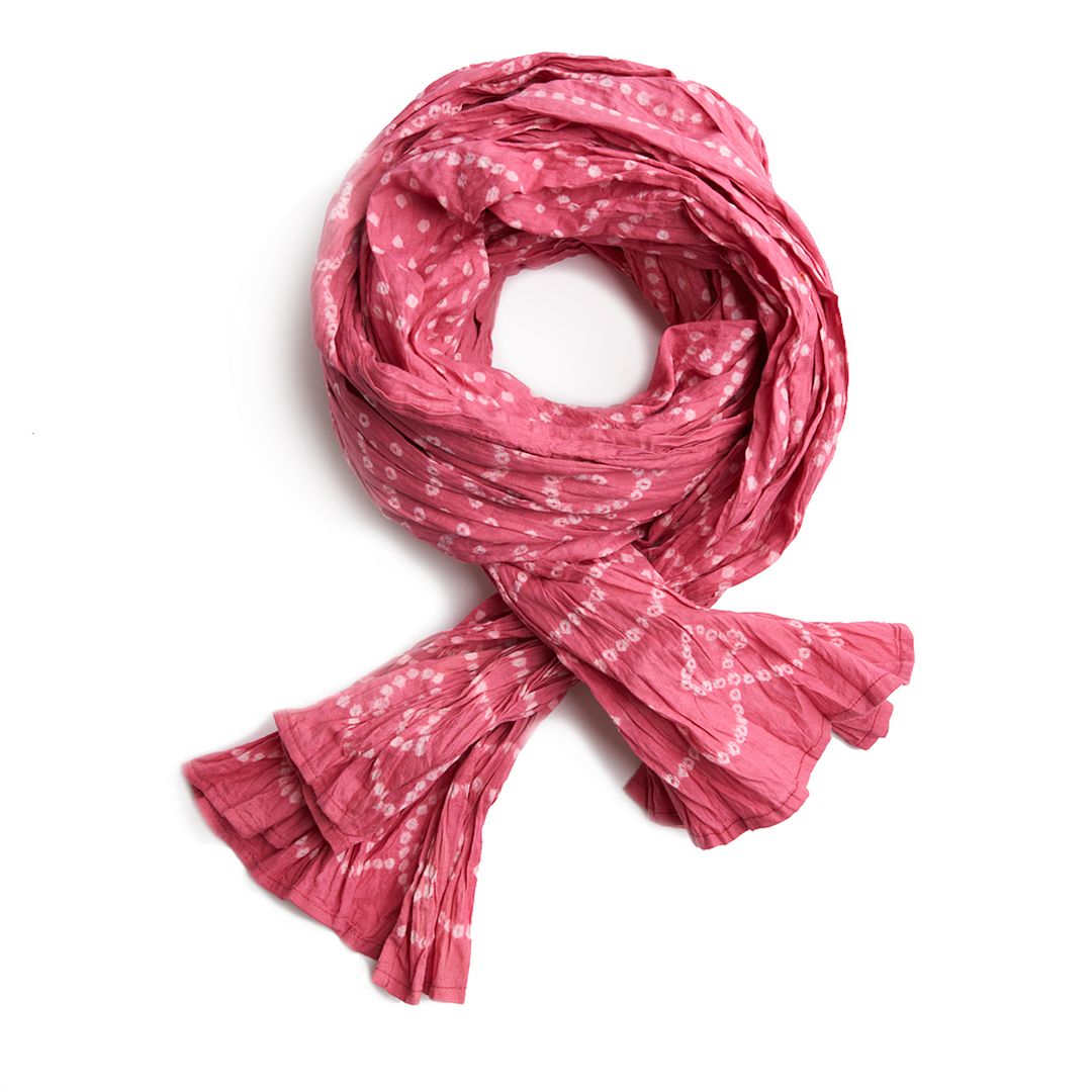 Fuchsia Scarf from India on Far and Wide Collective.