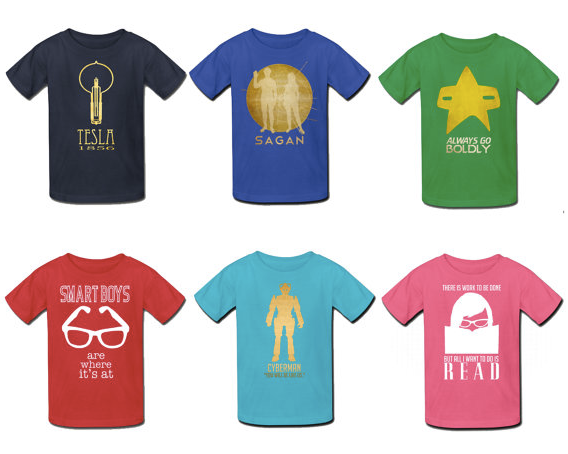 Geek shirts for kids!