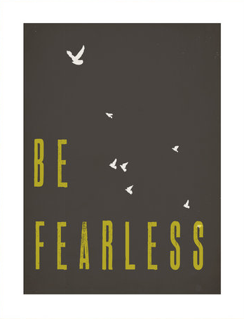 Be Fearless print for LIFT campaign