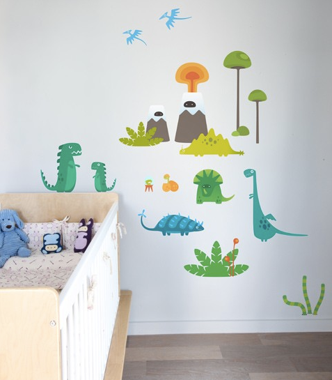 Dino-mite wall decals!