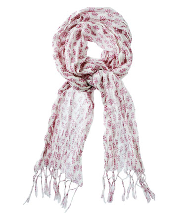 Rikshaw design scarf in Booti Violet on Cool Mom Picks!