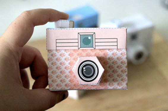 Papercraft cameras on Cool Mom Tech!
