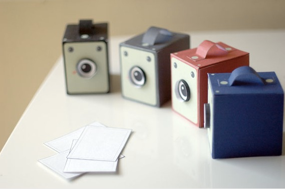 Vintage Box Camera Papercraft at Cool Mom Tech