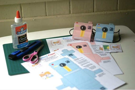 Perfect Polaroid Papercraft at Cool Mom Tech
