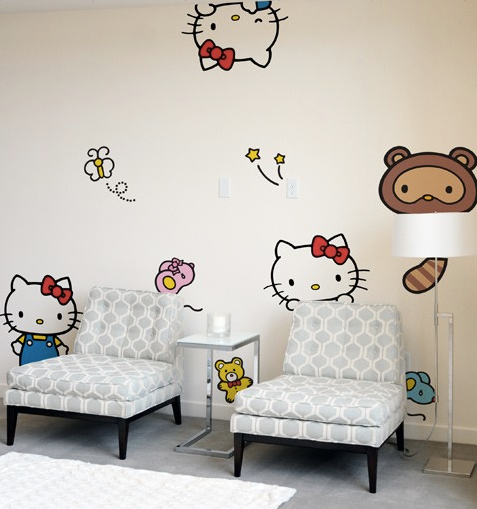 Blik Hello Kitty wall decals at Cool Mom Picks