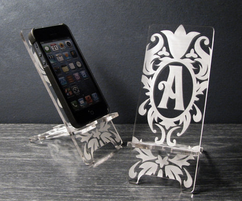 Monogram Phone Stand at Cool Mom Tech!