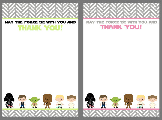 Star Wars party printables at Cool Mom Picks