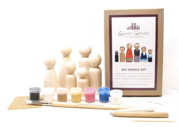 Paint your own DIY Family Kit at Cool Mom Picks